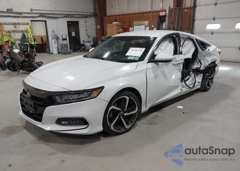 2020 Honda Accord Sport z USA, uszkodzony, nr VIN 1HGCV1F34LA043648